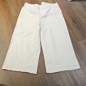 Merona White Stretch Cotton Pants
